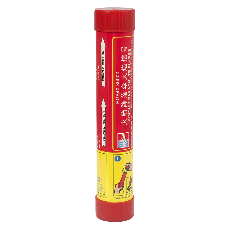 Signál vzplanutia raketového padáku